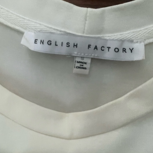 English Factory High Low shirt - Picture 7 of 10